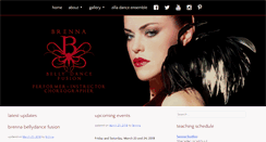 Desktop Screenshot of brennadance.com
